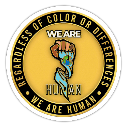 Sticker (Reg Of Color)WeAreHuman